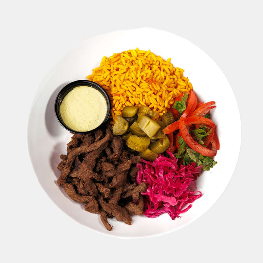 Beef Shawarma with Kabse Rice