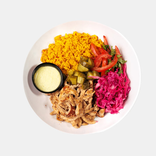 Chicken Shawarma with Kabse Rice