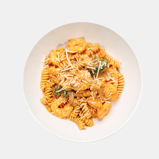 Pink Shrimps Pasta