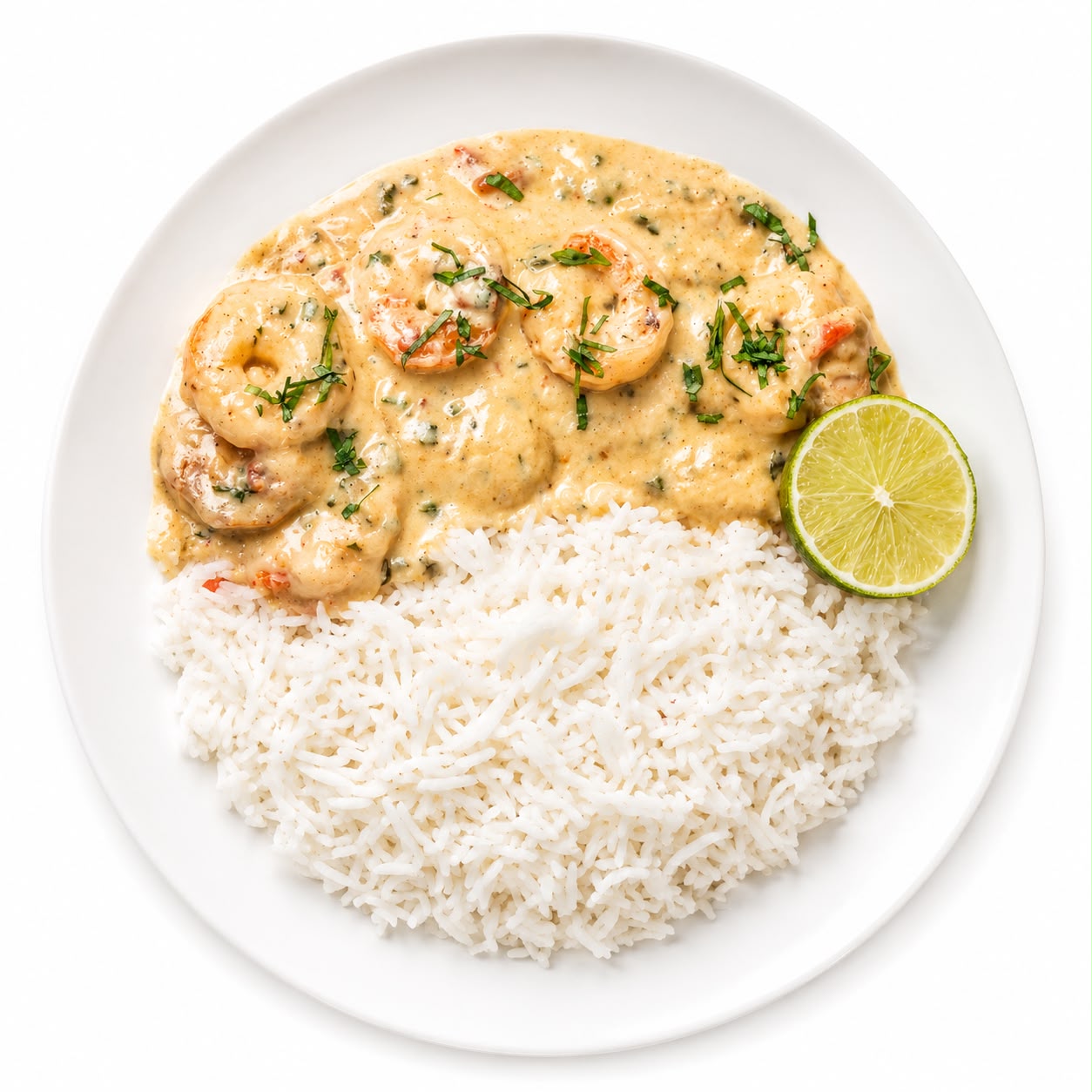 Creamy Shrimps