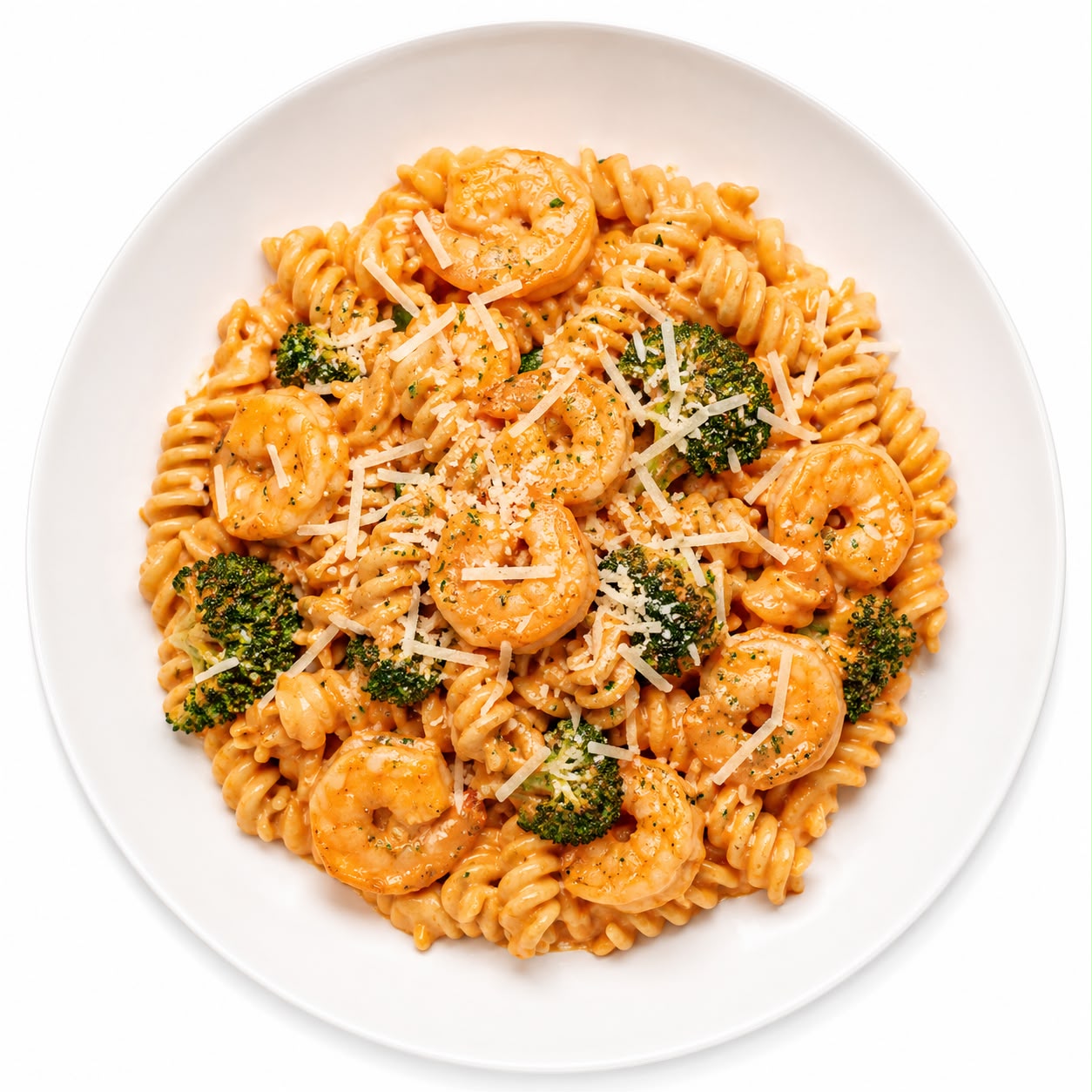 Pink Shrimps Pasta